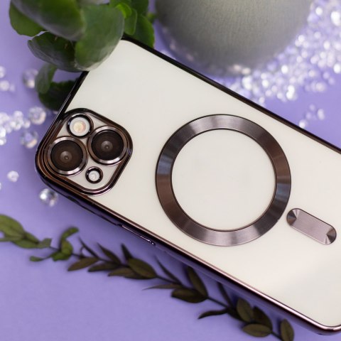 Nakładka Color Chrome Mag do iPhone 11 czarna Nakładka Color Chrome Mag do iPhone 11 czarna