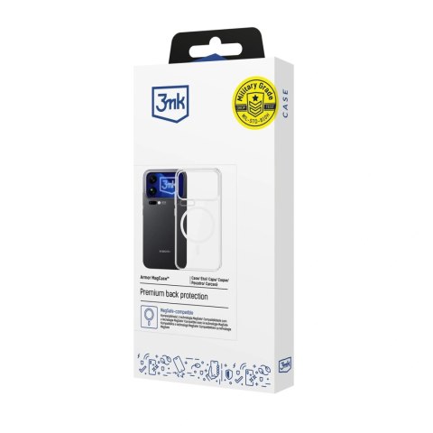 Etui 3mk Armor MagCase na Xiaomi 17 Pro Max - przezroczyste