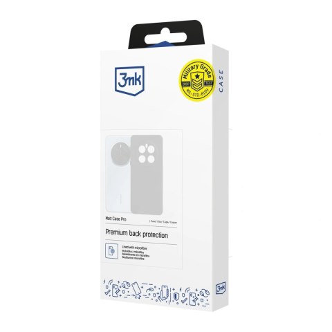 Etui 3mk Matt Case Pro na Xiaomi 15T 5G - czarne