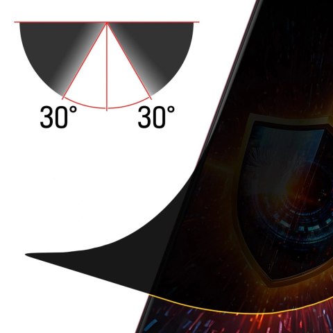 Folia prywatyzująca 3mk Silky Matt Privacy na Motorola Moto G57 Power