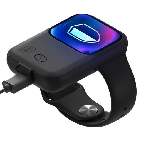 Powerbank 3mk Endurance na Apple Watch 44 mm / 45 mm 2,5W 1200mAh USB-C - czarny