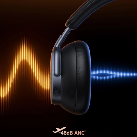 Słuchawki bezprzewodowe Baseus Inspire XH1 Sound by Bose ANC Dolby Audio kolor Czarna Dziura