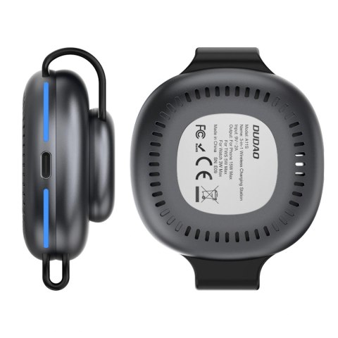 Dudao A11S 3-in-1 Wireless Charging Station black