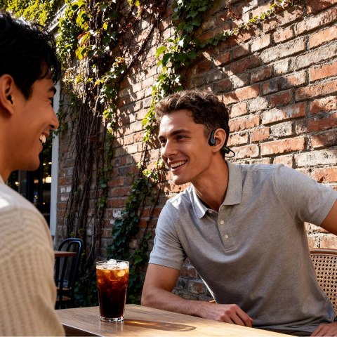 Dudao U22 bluetooth 5.2 Bone conduction headset black