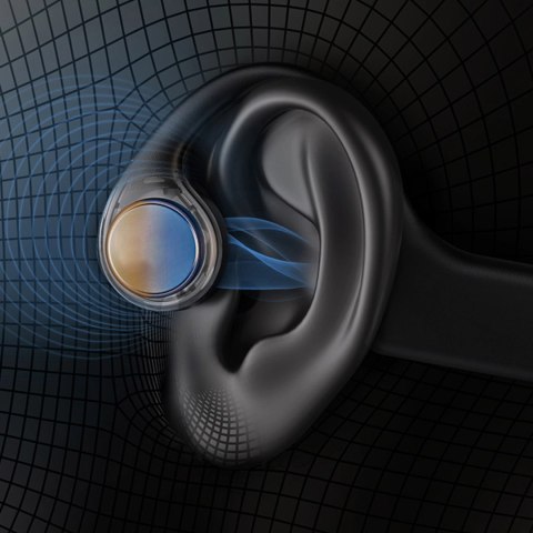 Dudao U22 bluetooth 5.2 Bone conduction headset black