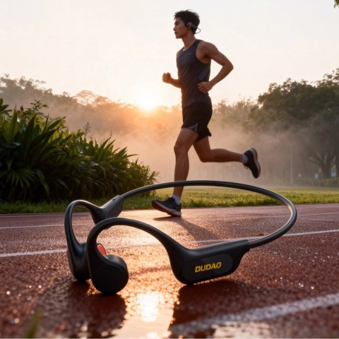 Dudao U22 bluetooth 5.2 Bone conduction headset black