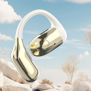 Dudao U4Pro Universal Bluetooth headset (Universal Fit for Both Ears) Beige