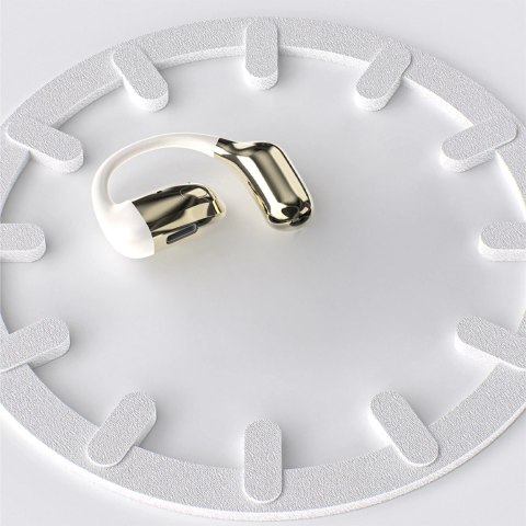 Dudao U4Pro Universal Bluetooth headset (Universal Fit for Both Ears) Beige