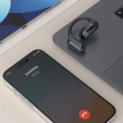 Dudao U4Pro Universal Bluetooth headset (Universal Fit for Both Ears) Black