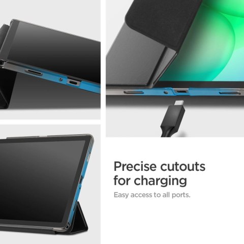 Etui Spigen Smart Fold na Samsung Galaxy Tab A9+ / A11+ - czarne
