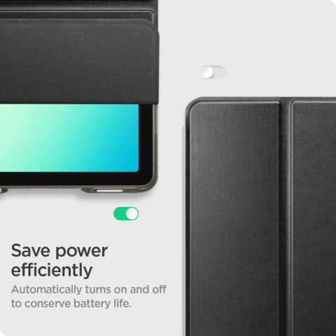Etui Spigen Smart Fold na Samsung Galaxy Tab A9+ / A11+ - czarne