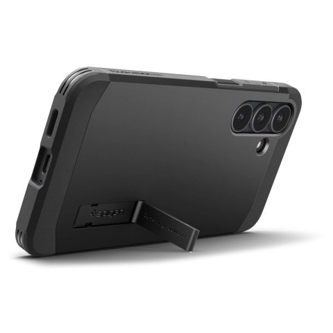 Etui Spigen Tough Armor Mag MagSafe na Samsung Galaxy S25 FE - czarno-żółte