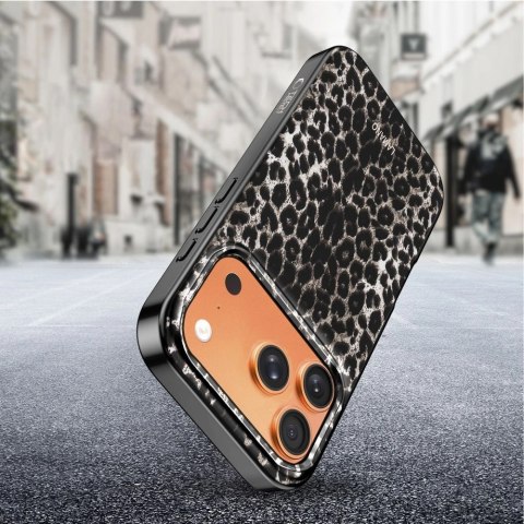 Etui Tech-Protect Lamano MagSafe na iPhone 17 Pro Max - czarno-brązowe