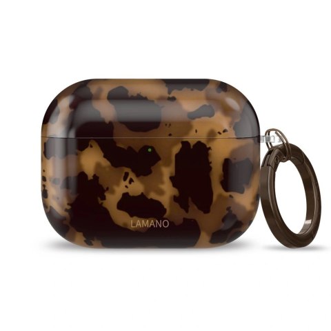 Etui Tech-Protect Lamano na AirPods Pro 1 / 2 - czarno-brązowe