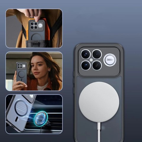 Etui Tech-Protect MagMat MagSafe na Xiaomi Poco F8 Ultra - czarne