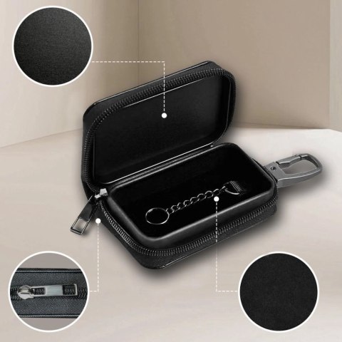 Etui antykradzieżowe Tech-protect KLR300 na klucze samochodowe - czarne