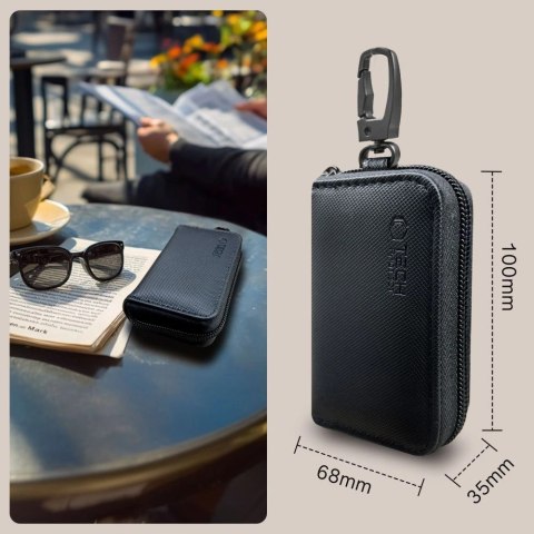 Etui antykradzieżowe Tech-protect KLR300 na klucze samochodowe - czarne