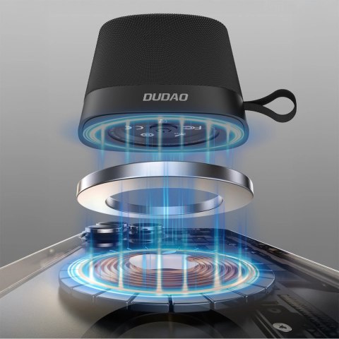 Głośnik bezprzewodowy Dudao Y20 z mocowaniem magnetycznym Bluetooth 5.3 - czarny