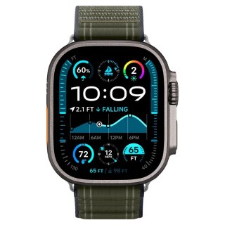 Pasek Spigen WBF0 na Apple Watch 44 / 45 / 46 / 49 mm - zielony