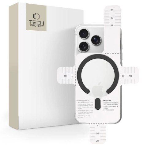 Pierścień magnetyczny MagSafe Tech-Protect MMP-200 na telefon - czarny