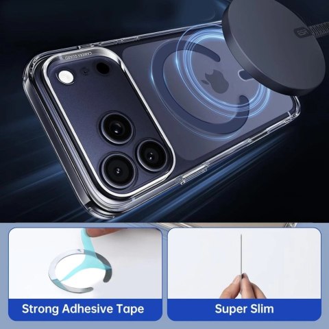 Pierścień magnetyczny MagSafe Tech-Protect MMP-200 na telefon - granatowy