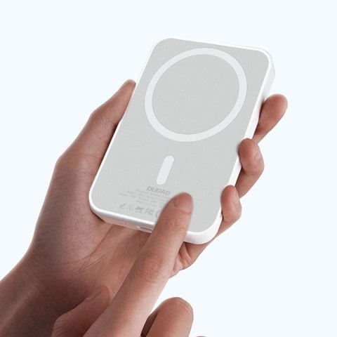 Powerbank Dudao K26 10000mAh 20W USB-A / USB-C / MagSafe - biały