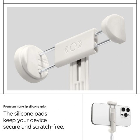 Selfie stick Spigen S541W Bluetooth - biały