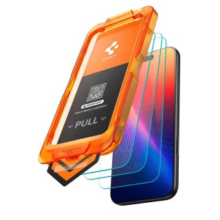 Szkło hartowane Spigen Glas.tR AlignMaster Slim 3-Pack na iPhone 17