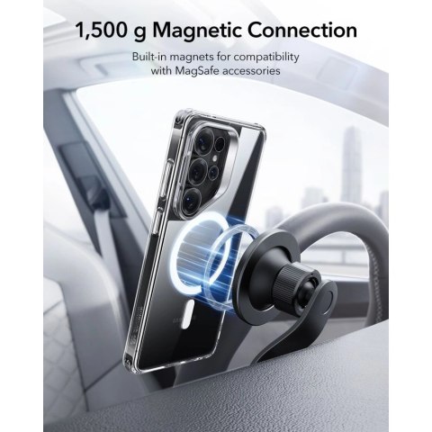 Etui ESR Classic Hybrid Kickstand MagSafe na Samsung Galaxy S26 Ultra - przezroczyste