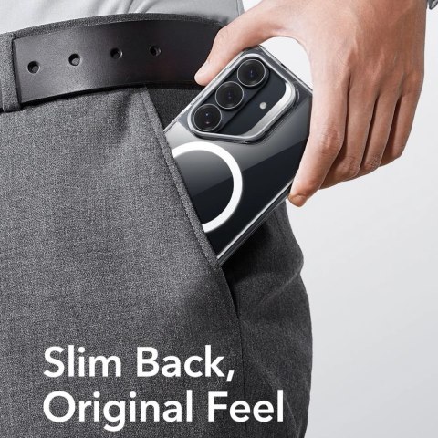 Etui ESR Classic Hybrid Kickstand MagSafe na Samsung Galaxy S26 - przezroczyste