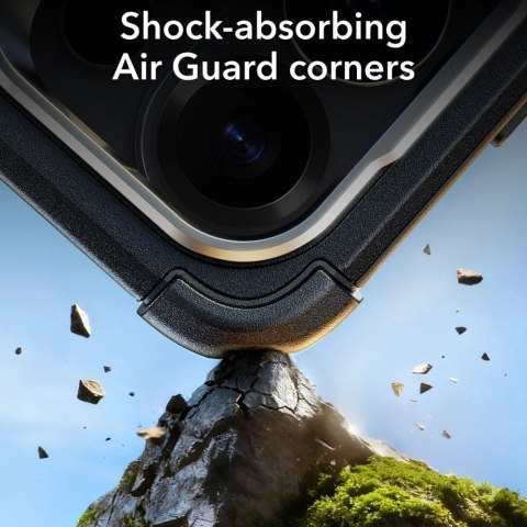 Etui ESR Cyber Tough Kickstand MagSafe na Samsung Galaxy S26 Ultra - czarne