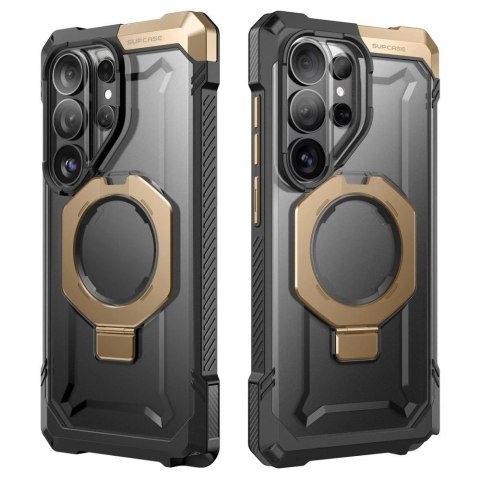 Etui Supcase UB Grip Mag MagSafe na Samsung Galaxy S26 Ultra - czarno-brązowe