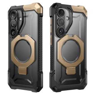 Etui Supcase UB Grip Mag MagSafe na Samsung Galaxy S26 - czarno-brązowy