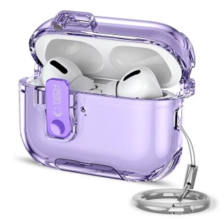 Etui Tech-Protect Bounce Pro na AirPods Pro 3 - fioletowe