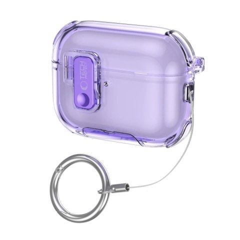 Etui Tech-Protect Bounce Pro na AirPods Pro 3 - fioletowe