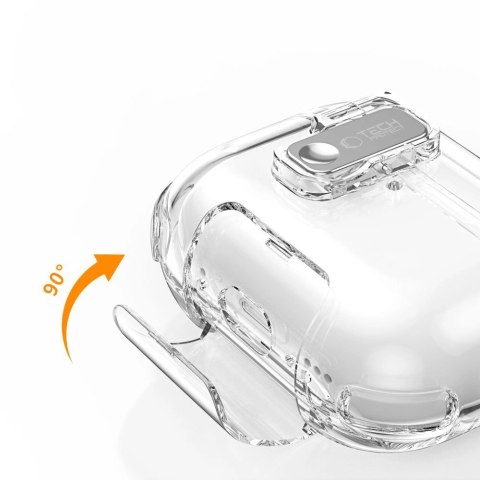 Etui Tech-Protect Bounce Pro na AirPods Pro 3 - fioletowe