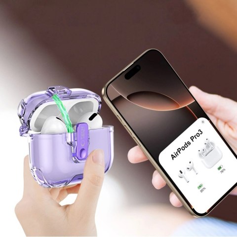 Etui Tech-Protect Bounce Pro na AirPods Pro 3 - niebieskie