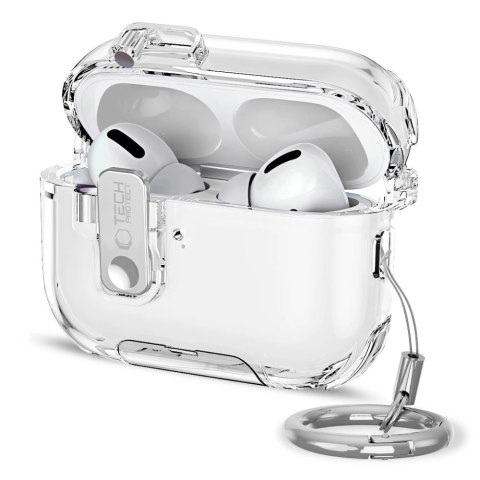 Etui Tech-Protect Bounce Pro na AirPods Pro 3 - przezroczyste