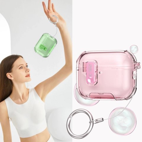 Etui Tech-Protect Bounce Pro na AirPods Pro 3 - różowe