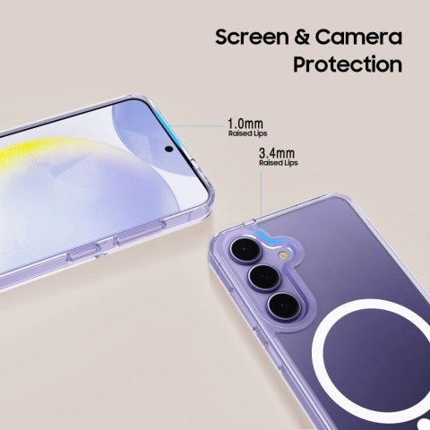 Etui Tech-Protect FlexAir MagSafe na Samsung Galaxy S26+ - przezroczyste