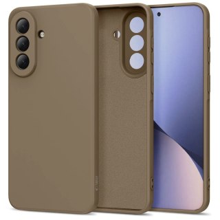 Etui Tech-Protect Icon na Samsung Galaxy A57 5G - brązowe
