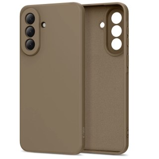 Etui Tech-Protect Icon na Samsung Galaxy A57 5G - brązowe