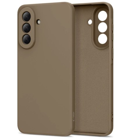 Etui Tech-Protect Icon na Samsung Galaxy A57 5G - brązowe