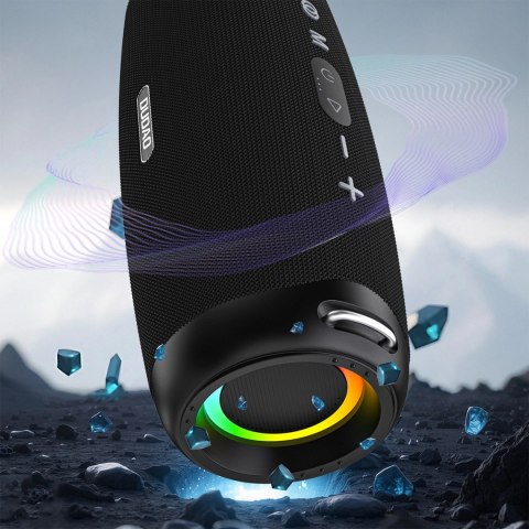 Głośnik bezprzewodowy Dudao Y21Pro podświetlany RGB Bluetooth 5.3 - czarny