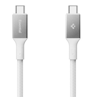 Kabel Spigen Essential EB10015CC USB-C / USB-C 100W 150cm - biały