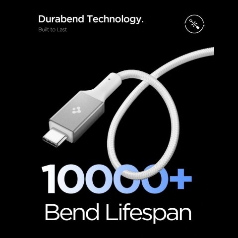 Kabel Spigen Essential EB10015CC USB-C / USB-C 100W 150cm - biały