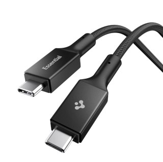 Kabel Spigen Essential EB10015CC USB-C / USB-C 100W 150cm - czarny