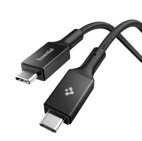 Kabel Spigen Essential EB10015CC USB-C / USB-C 100W 150cm - czarny