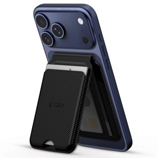 Magnetyczny portfel Tech-Protect MagWallet Stand MagSafe na telefon - czarny