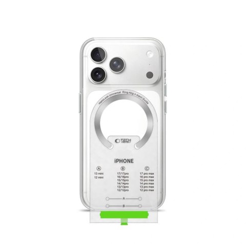 Pierścień magnetyczny Tech-Protect MMP-210 MagSafe 2-Pack - srebrny / granatowy